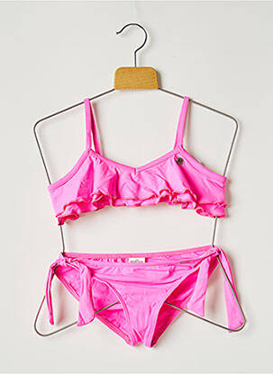 Maillot de bain 2 pièces haut bandeau rose BANANA MOON fille