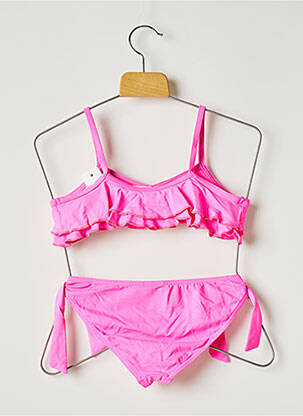 Maillot de bain 2 pièces haut bandeau rose BANANA MOON fille