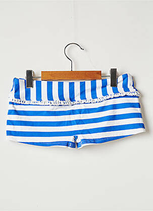Bas de maillot de bain imprimé rayures bleu BANANA MOON fille