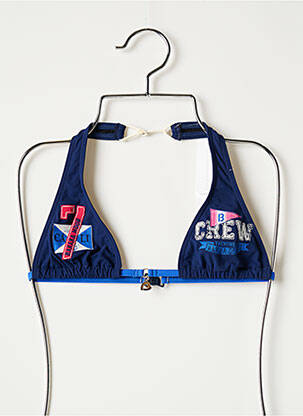 Haut de maillot de bain imprimé fantaisie bleu BANANA MOON fille