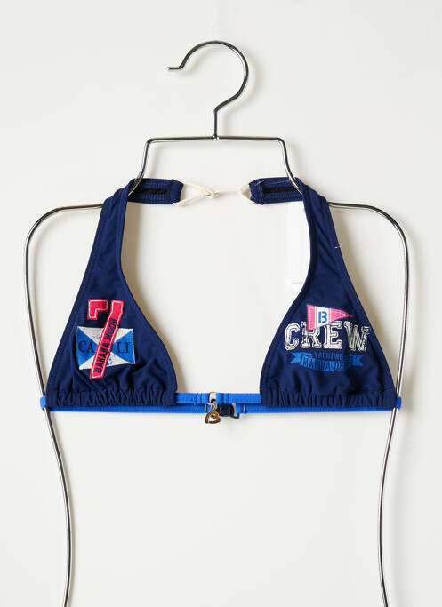 Haut de maillot de bain imprimé fantaisie bleu BANANA MOON fille