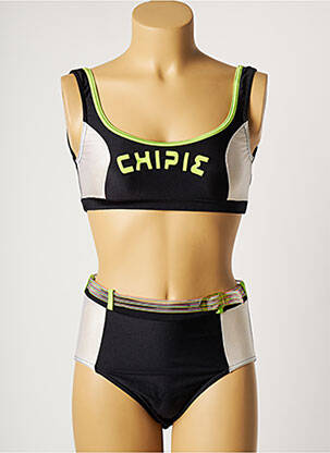 Maillot de bain 2 pièces micro fibres vert CHIPIE femme