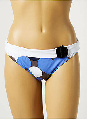 Bas de maillot de bain stretch culotte bleu MORGAN femme