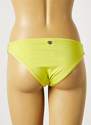 Bas de maillot de bain stretch culotte jaune BANANA MOON femme