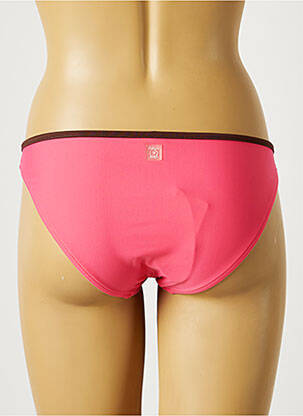 Bas de maillot de bain stretch culotte rose CULTURE BEACH femme