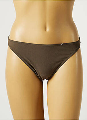 Bas de maillot de bain stretch culotte vert PRINCESSE TAM-TAM femme