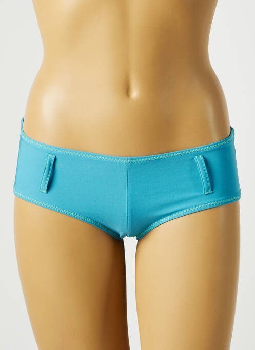 Bas de maillot de bain stretch culotte bleu DIVINE femme
