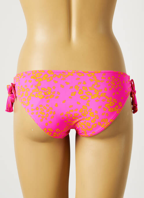 Bas de maillot de bain rose MORGAN femme