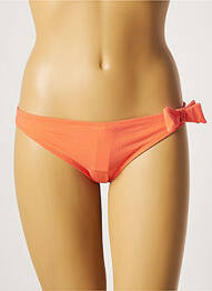 Bas de maillot de bain imprimé fantaisie culotte orange PRINCESSE TAM-TAM femme