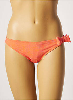Bas de maillot de bain imprimé fantaisie culotte orange PRINCESSE TAM-TAM femme