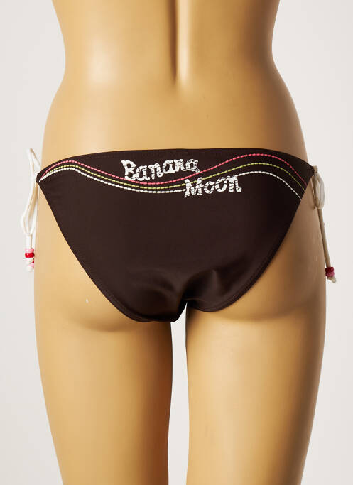 Bas de maillot de bain marron BANANA MOON pour femme