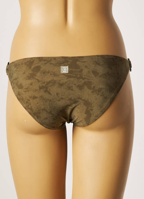 Bas de maillot de bain vert CULTURE BEACH pour femme