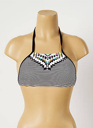 Haut de maillot de bain haut bandeau haut bandeau noir BANANA MOON femme