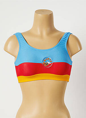 Haut de maillot de bain haut bandeau haut bandeau bleu CHIPIE femme