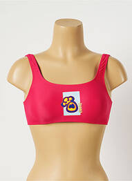 Haut de maillot de bain haut bandeau haut bandeau rose CHIPIE femme