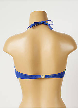 Haut de maillot de bain haut bandeau haut bandeau bleu MORGAN femme