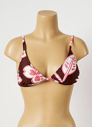 Haut de maillot de bain haut triangles haut triangles marron ROXY femme