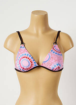 Haut de maillot de bain haut triangles haut triangles rose TRIUMPH femme
