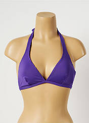Haut de maillot de bain violet PRINTEMPS pour femme seconde vue