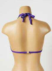 Haut de maillot de bain violet PRINTEMPS pour femme seconde vue