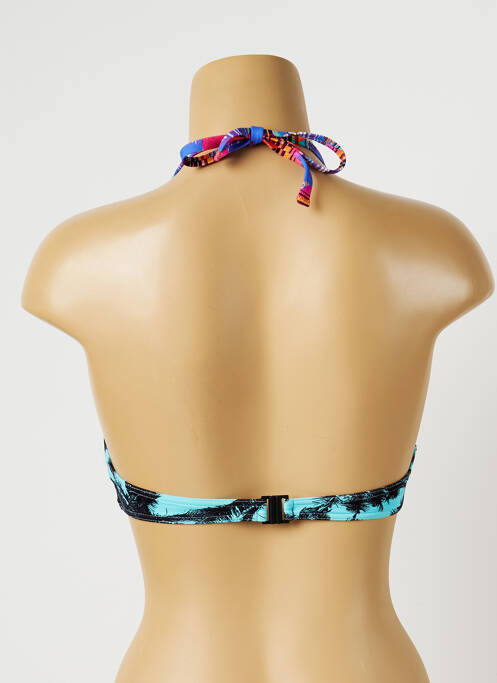 Haut de maillot de bain bleu BANANA MOON pour femme