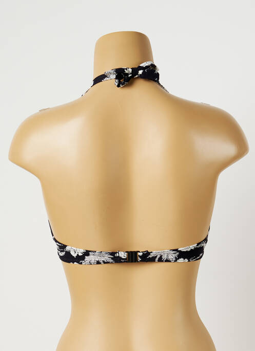 Haut de maillot de bain noir EMPREINTE pour femme