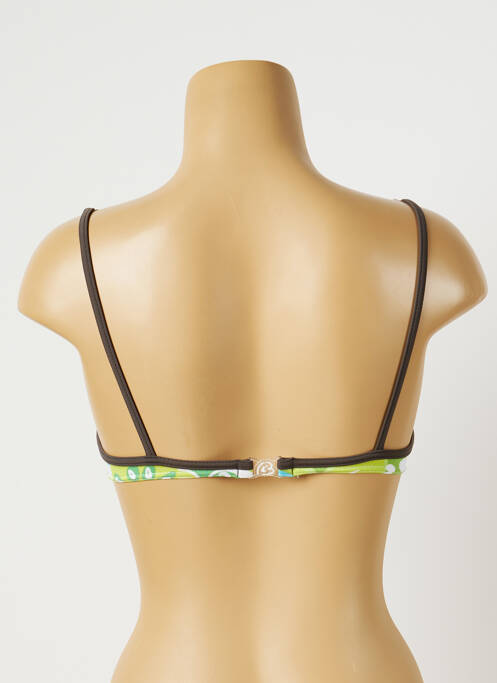 Haut de maillot de bain vert BANANA MOON pour femme