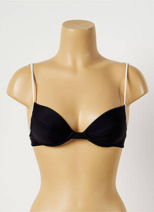 Haut de maillot de bain bretelles élastiquées ajustables noir TRIUMPH femme
