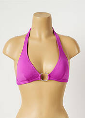 Haut de maillot de bain violet MORGAN pour femme seconde vue