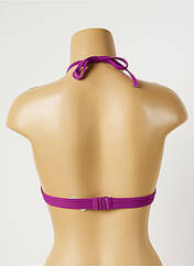 Haut de maillot de bain violet PRINCESSE TAM-TAM pour femme seconde vue