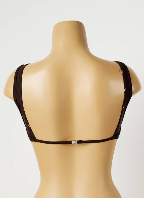 Haut de maillot de bain marron TRIUMPH pour femme