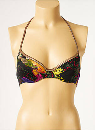 Haut de maillot de bain stretch noir CHRISTIAN LACROIX femme