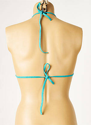 Haut de maillot de bain stretch haut triangles bleu CULTURE BEACH femme