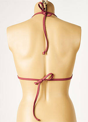 Haut de maillot de bain stretch haut triangles violet DIVINE femme