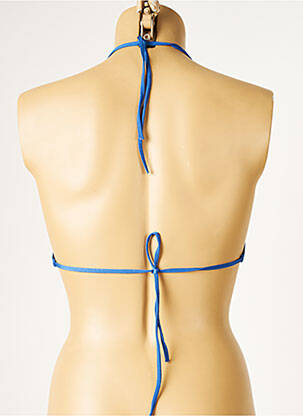 Haut de maillot de bain stretch haut triangles bleu HUIT femme