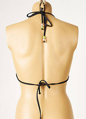 Haut de maillot de bain stretch haut triangles vert KIWI femme
