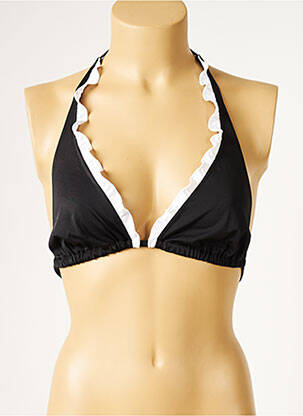 Haut de maillot de bain stretch haut triangles noir PRINTEMPS femme