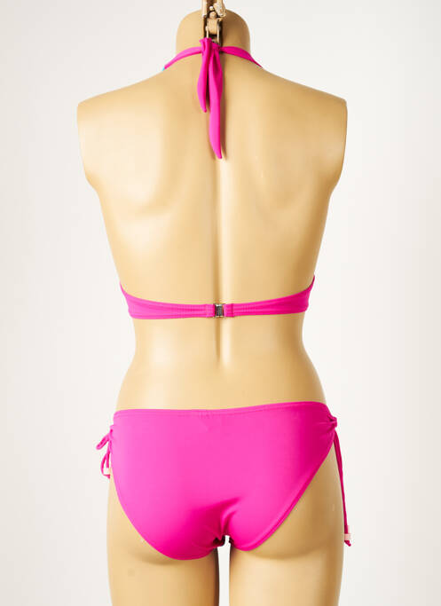 Maillot de bain 2 pièces rose NOVELLA pour femme