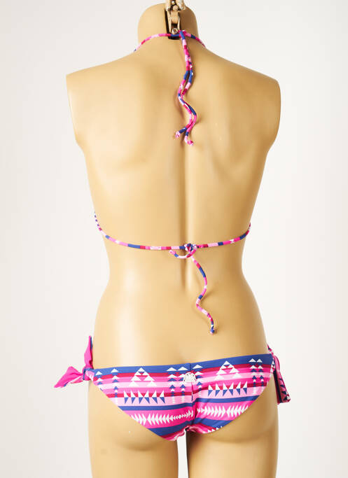 Maillot de bain 2 pièces rose SUNDEK pour femme