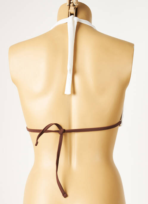 Haut de maillot de bain blanc CULTURE BEACH pour femme