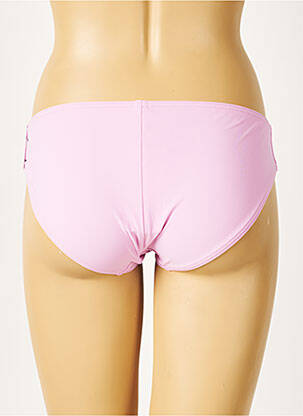 Bas de maillot de bain micro fibres culotte violet CALVIN KLEIN femme