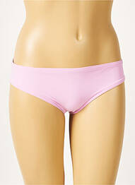 Bas de maillot de bain micro fibres culotte violet CALVIN KLEIN femme