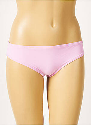 Bas de maillot de bain micro fibres culotte violet CALVIN KLEIN femme