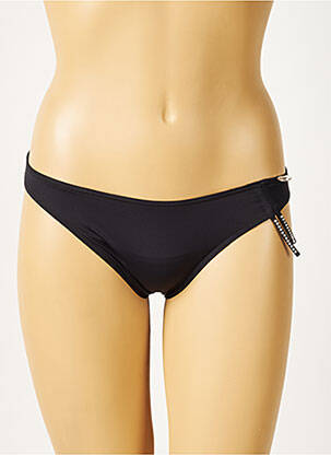 Bas de maillot de bain micro fibres culotte noir MORGAN femme
