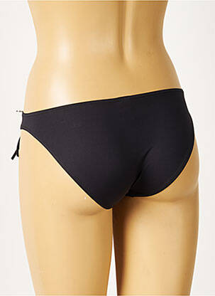 Bas de maillot de bain micro fibres culotte noir MORGAN femme