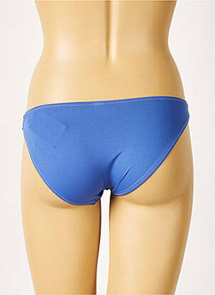 Bas de maillot de bain micro fibres culotte bleu MORGAN femme