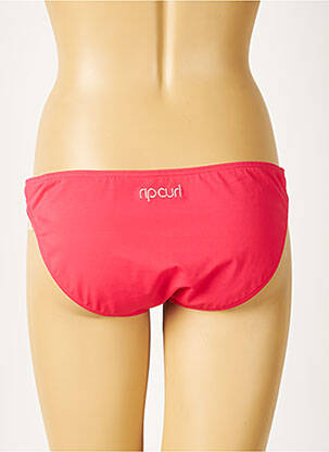 Bas de maillot de bain micro fibres culotte rose RIP CURL femme