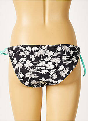 Bas de maillot de bain imprimé fleurs culotte noir PRINTEMPS femme