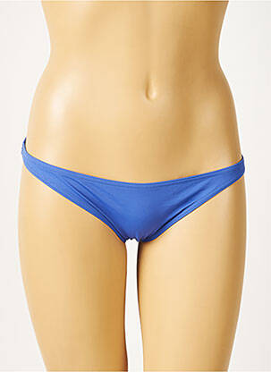 Bas de maillot de bain micro fibres culotte bleu PETIT BATEAU femme