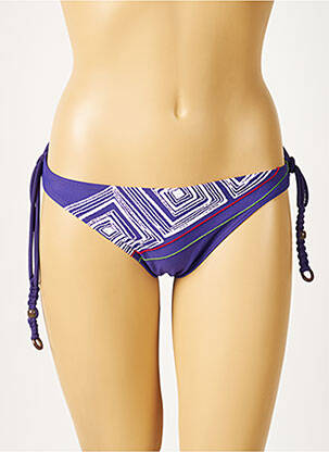 Bas de maillot de bain micro fibres culotte violet RIP CURL femme